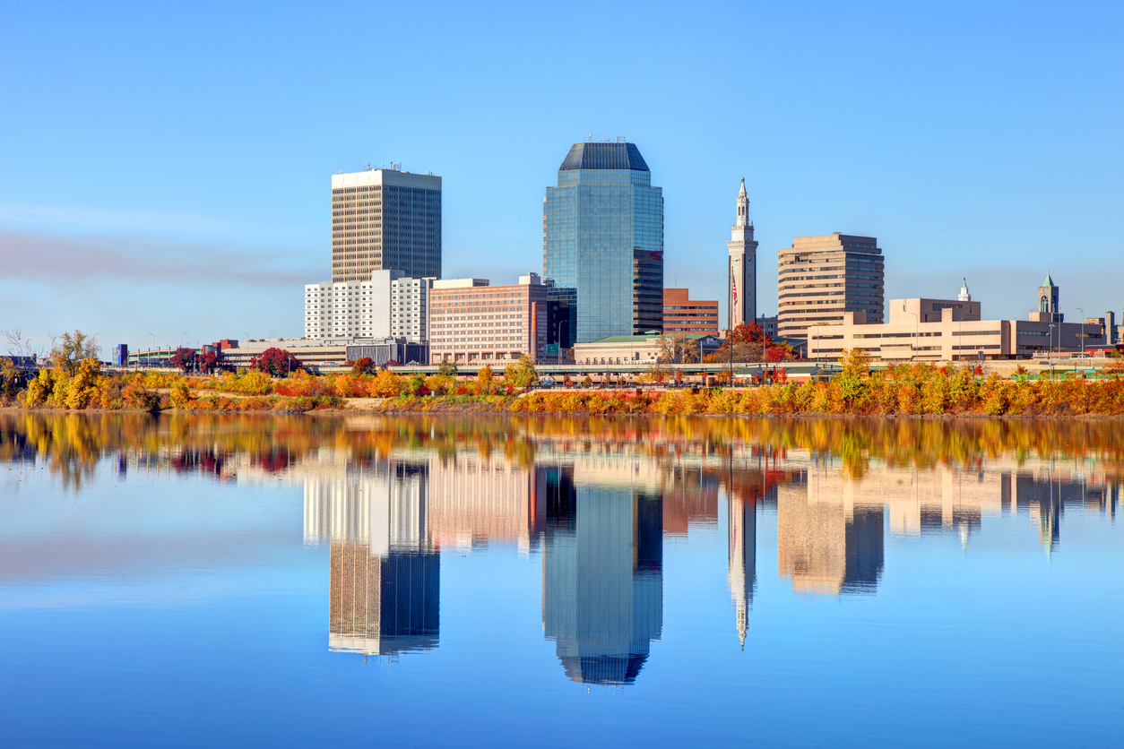 Panoramic Image of Springfield, MA